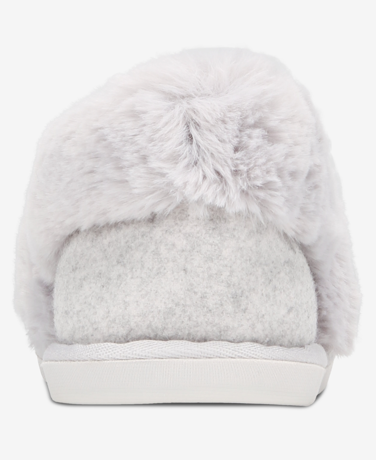 Charter Club Women's Faux-fur-lined Slippers, Macy's Exclusive In White