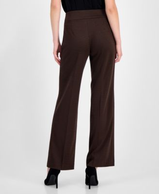 Women's High-Rise Wide-Leg Pull-On Pants