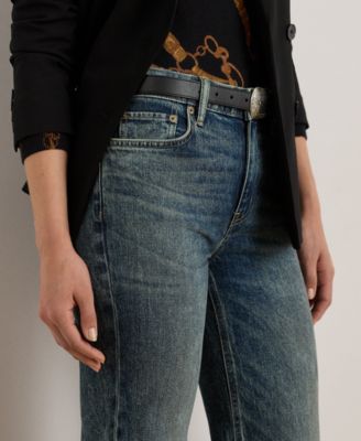 Petite High-Rise Flare Jeans