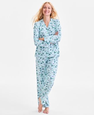 Women's 2-Pc. Cotton Flannel Packaged Pajamas Set