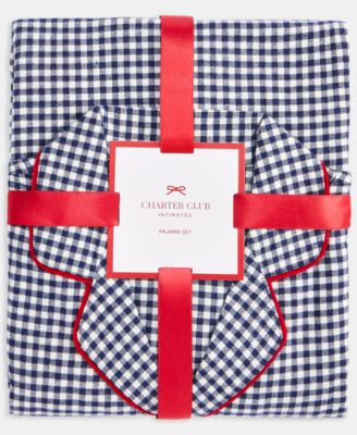 Women's 2-Pc. Cotton Flannel Packaged Pajamas Set, Created for Macy's