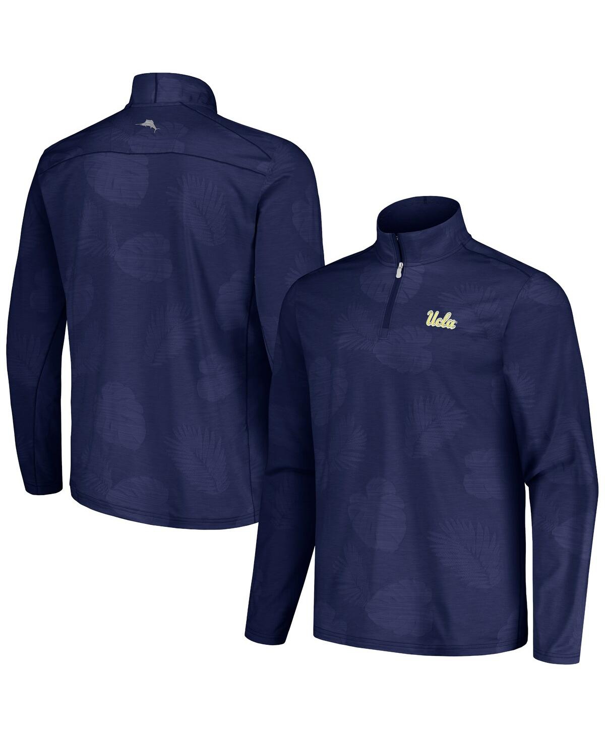 Tommy Bahama Men's Blue Ucla Bruins Delray Frond Islandzone Half-zip Jacket