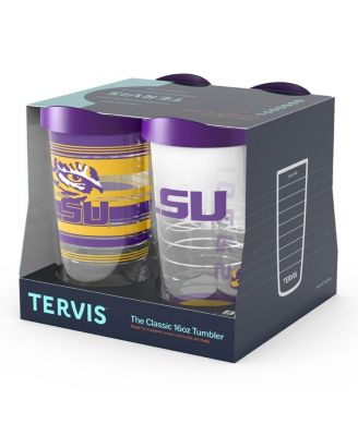 LSU Tigers 16oz. Classic Tumbler, Set of 4