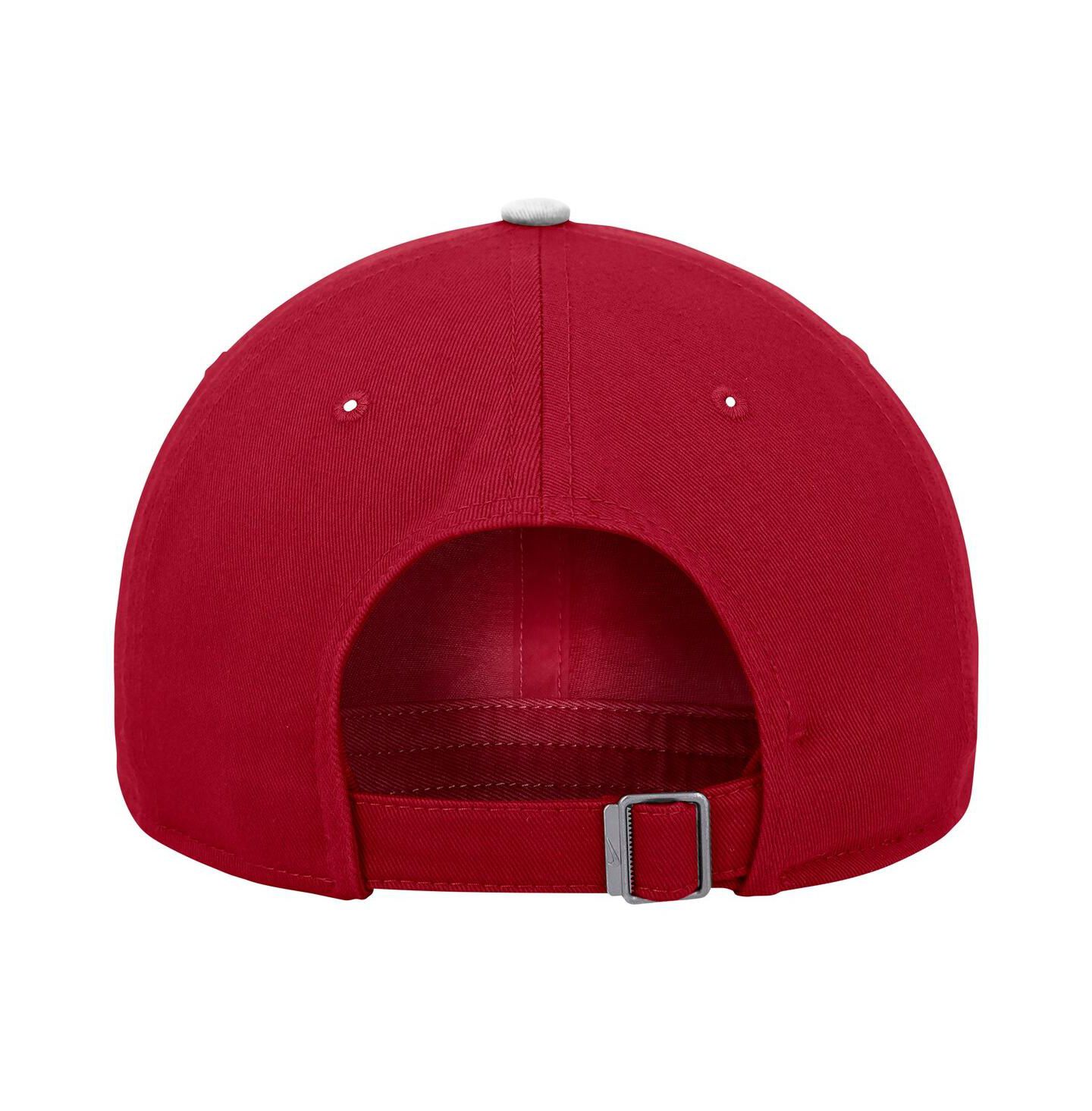Мужская кепка Nike Cardinal Arkansas Razorbacks Color Block Club Adjustable Hat — фото 2