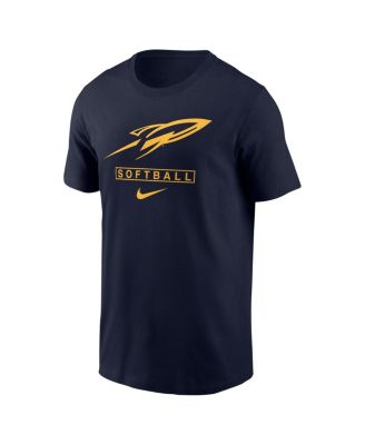 Men's Navy Toledo Rockets Softball T-Shirt