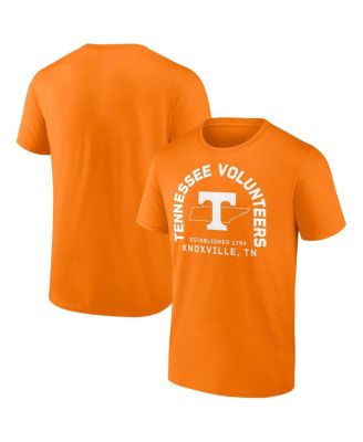 Fanatics - Men's Tennessee Orange Tennessee Volunteers State Established Bridge T-Shirt