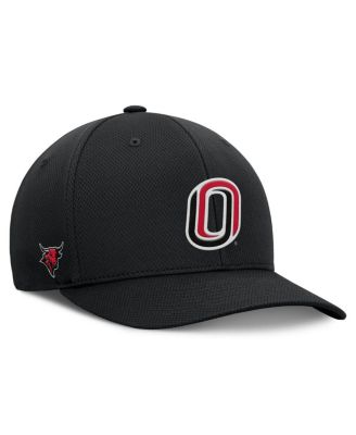 Top of the World - Men's Black Nebraska Omaha Mavericks Reflex Performance Flex Hat