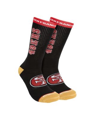 Mitchell & Ness - Men's&nbsp;Black San Francisco 49ers Kick Off Crew Socks