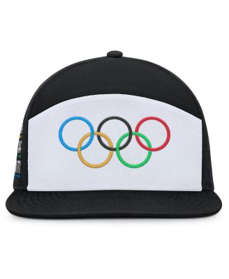 Men's Black/White Olympic Games Ceremony Adjustable Hat