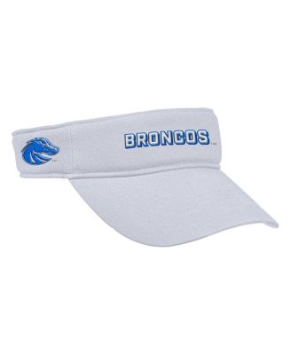 Men's White Boise State Broncos 2025 On-Field Ace Performance Adjustable Visor Hat