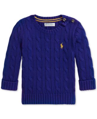 Baby Boys Cable-Knit Sweater