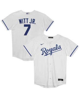 Nike - Preschool Bobby Witt Jr. White Kansas City Royals Home Replica Player Jersey