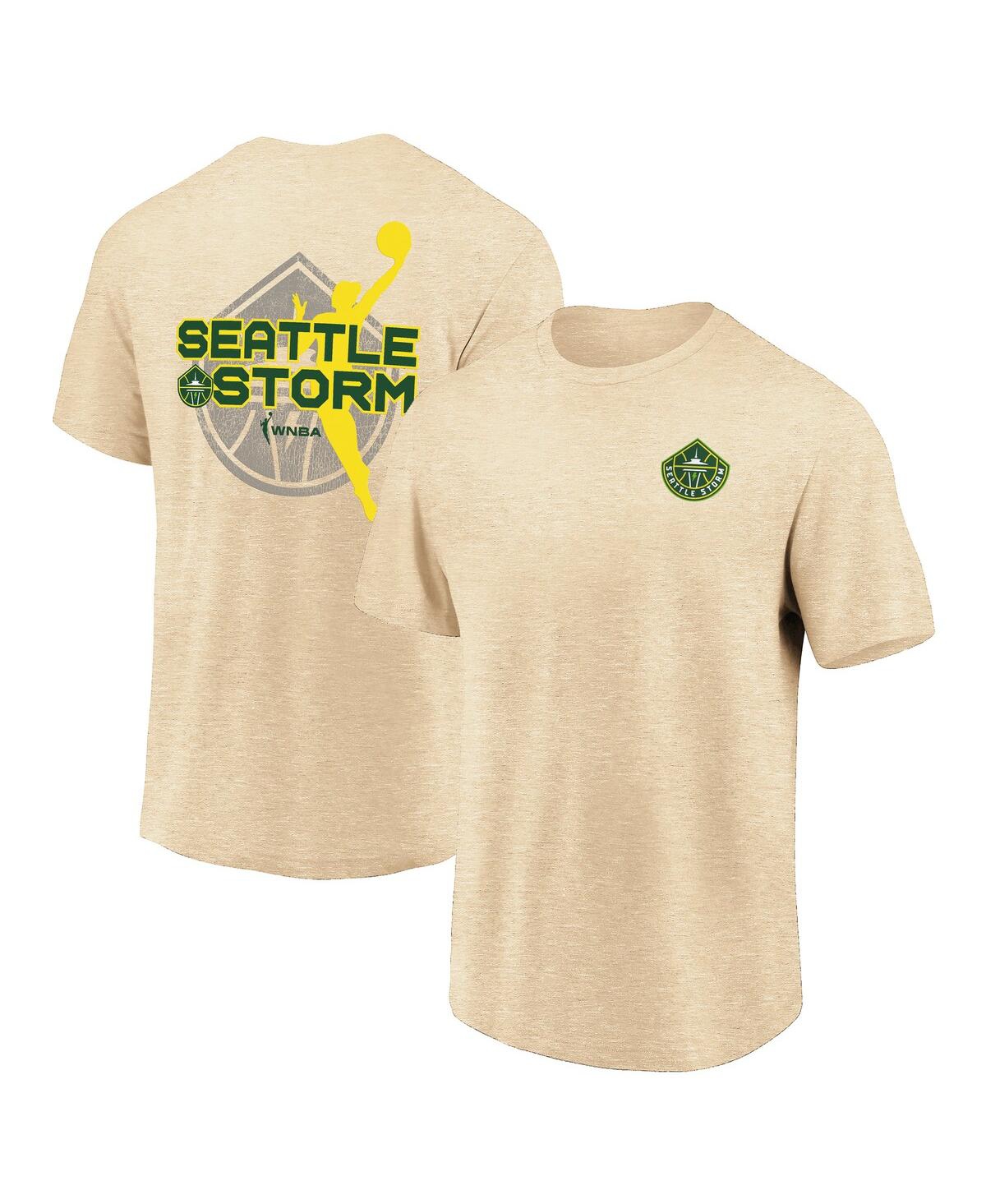 Fanatics Men's and Women's Natural Seattle Storm WnbaÂ Team Elite T-Shirt - Natural