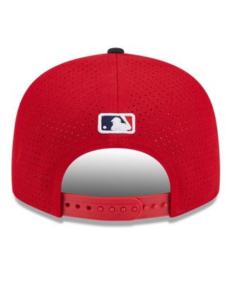 Men's Red/Navy St. Louis Cardinals 2025 MLB All-Star Game Side Patch 9FIFTY Snapback Hat