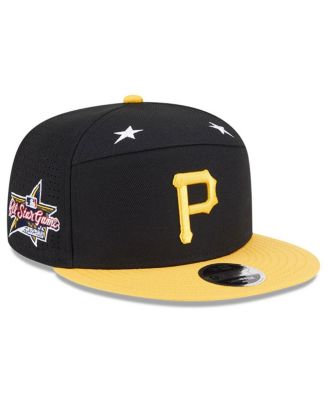 New Era - Men's Black/Gold Pittsburgh Pirates 2025 MLB All-Star Game Side Patch 9FIFTY Snapback Hat