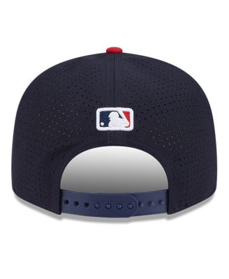 Men's Navy/Red Atlanta Braves 2025 MLB All-Star Game Side Patch 9FIFTY Snapback Hat