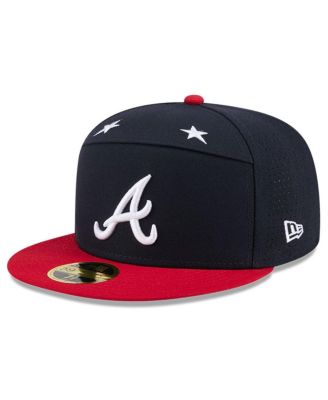 Men's Navy/Red Atlanta Braves 2025 MLB All-Star Game Side Patch 59FIFTY Fitted Hat