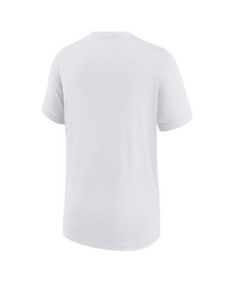 Big Boys and Girls White Minnesota Vikings Icon Legend T-Shirt