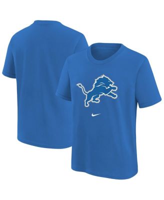 Nike - Big Boys and Girls Blue Detroit Lions Primary Logo Legend T-Shirt
