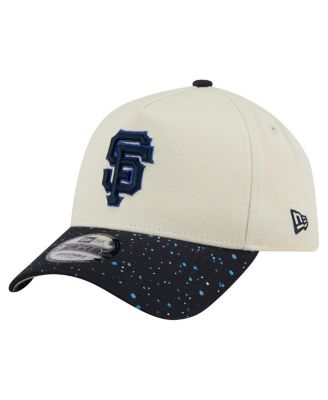 New Era - Men's Cream San Francisco Giants Speckle A-Frame 9FORTY Adjustable Hat