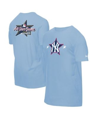 New Era - Men's Light Blue New York Yankees 2025 MLB All-Star Game Workout T-Shirt