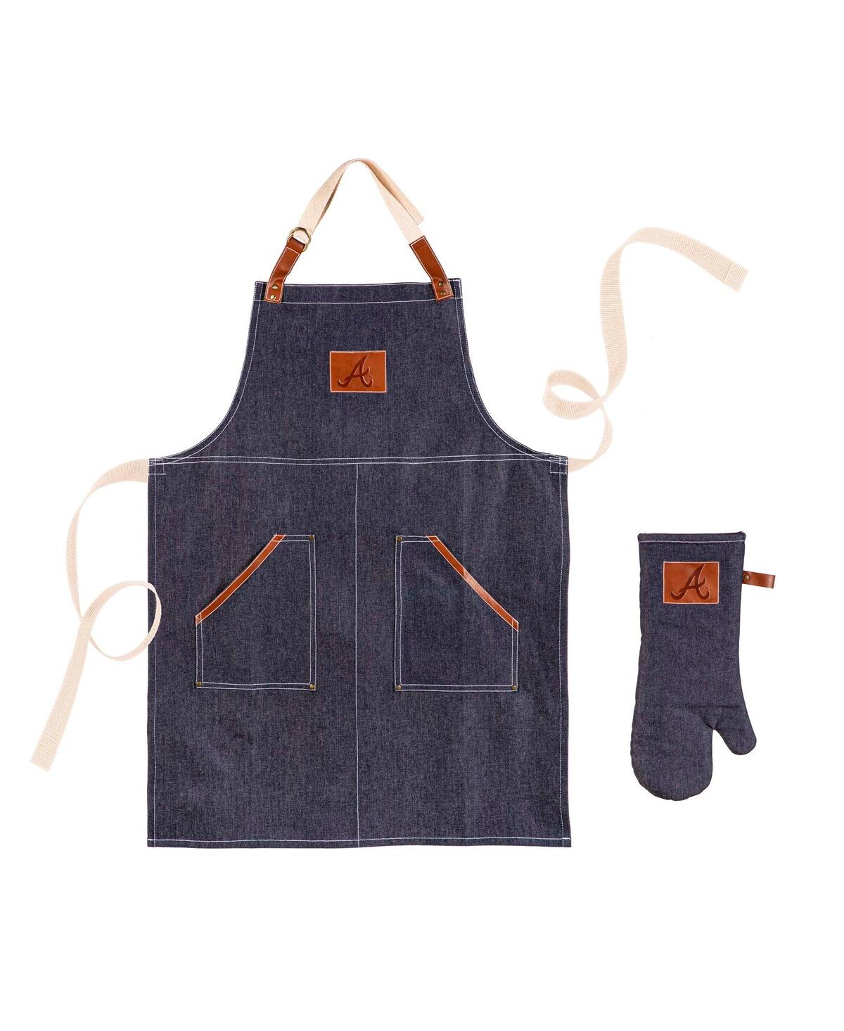 Evergreen Enterprises Atlanta Braves Grill Apron And Glove Set