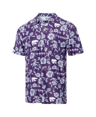 Men's Purple Kansas State Wildcats Performance Polo Shirt