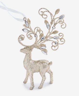 Jeweled Classics Deer Embellished Ornament, Macy's Exclusive