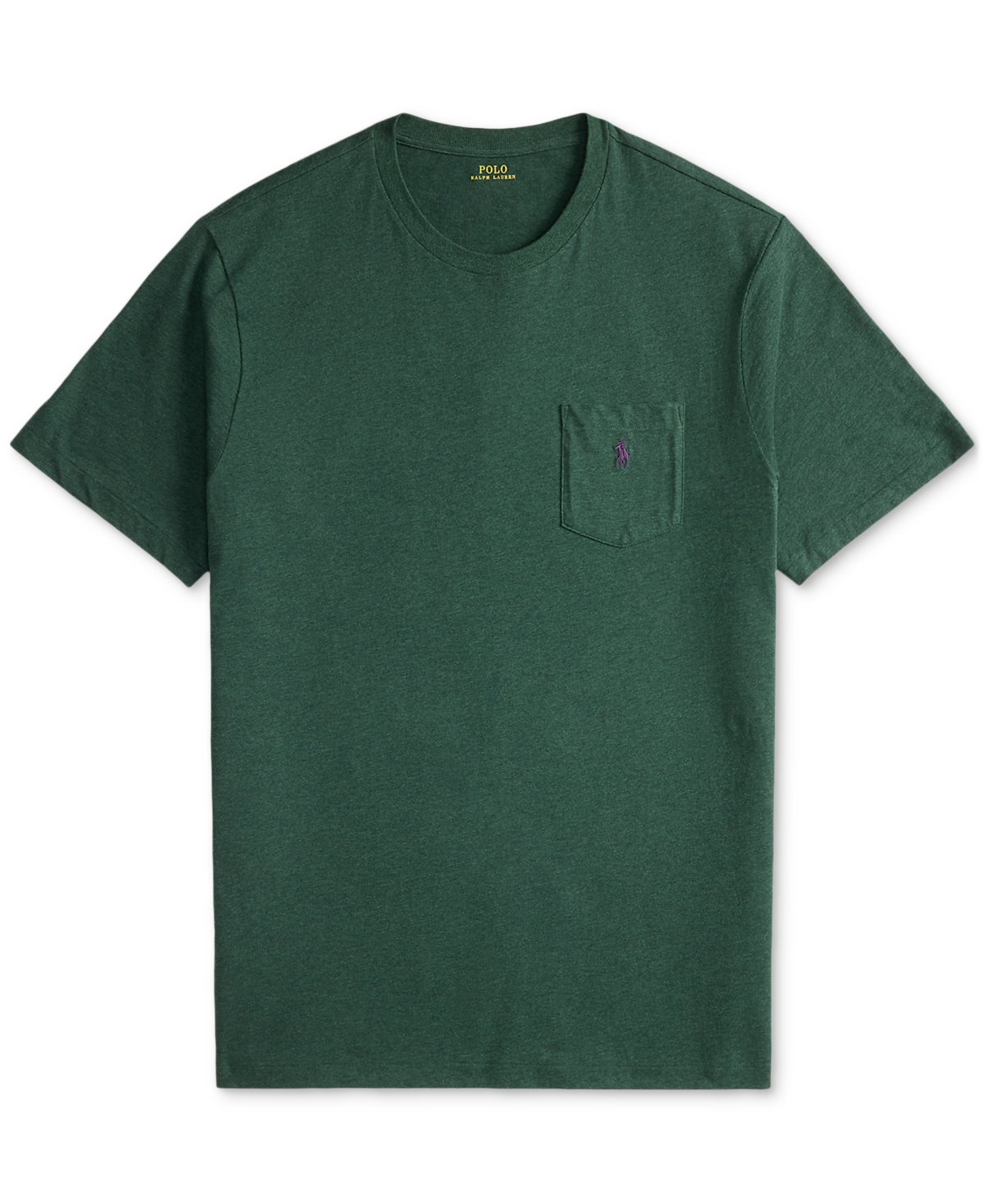 Polo Ralph Lauren Men's Big & Tall Pocket Jersey T-shirt In Green