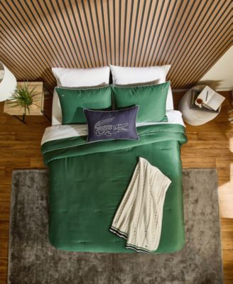 Tiebreak Solid 3-Pc. Comforter Set, King