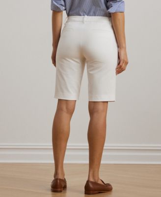 Twill Stretch Bermuda Shorts