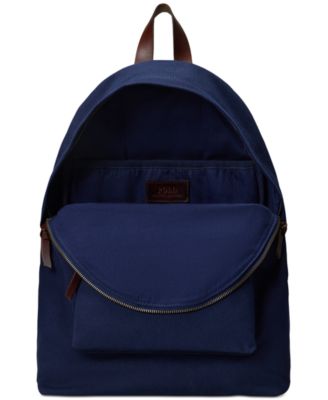 Polo Bear Canvas Backpack