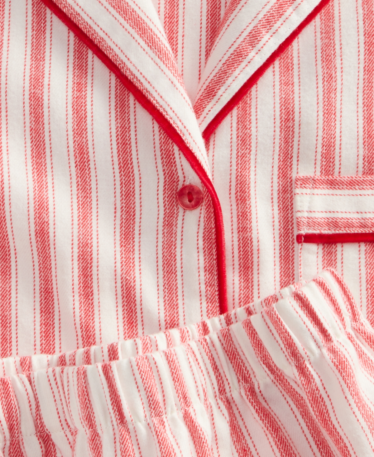 Charter Club Women's 2-pc. Cotton Flannel Packaged Pajamas Set, Created For Macy's In Pink