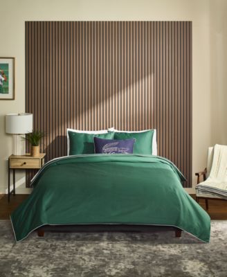 Tiebreak Cotton 3-Pc. Duvet Cover Set, King