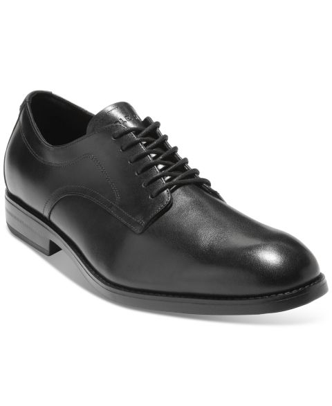 Мужские туфли Cole Haan Harmon Grand Plain Toe Oxfords, цвет: Чёрный