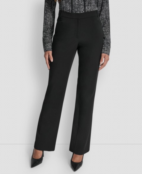Женские брюки DKNY Women's Modern Fit Flat-Front Trousers