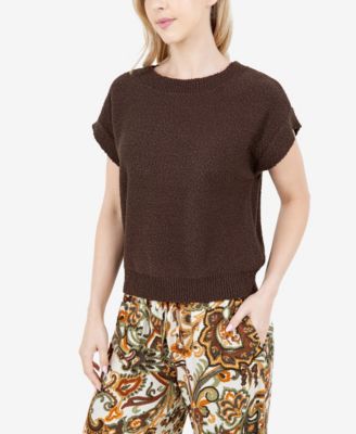 Women's Nubby Sleeveless Sweater