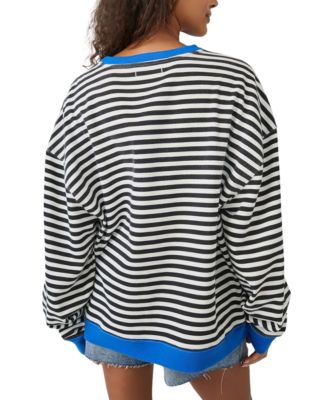 Women's Classic Striped Crewneck Top