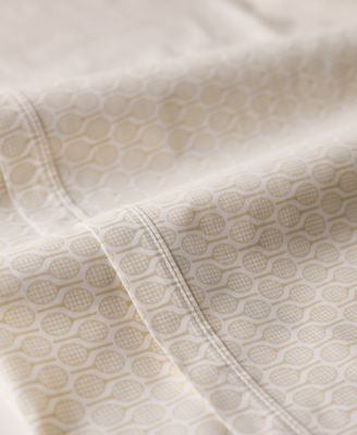 Printed Cotton Percale 4-Pc. Sheet Set, Full