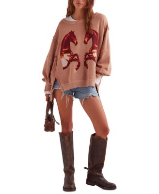 Women's Graphic Camden High-Low Sweatshirt