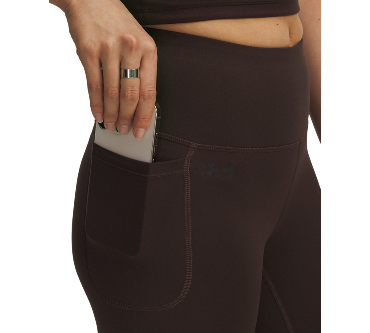 Under Armour Women's Motion Ankle Leggings In Brown