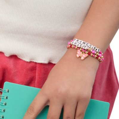 Juicy Pink Butterfly Beaded Jewelry