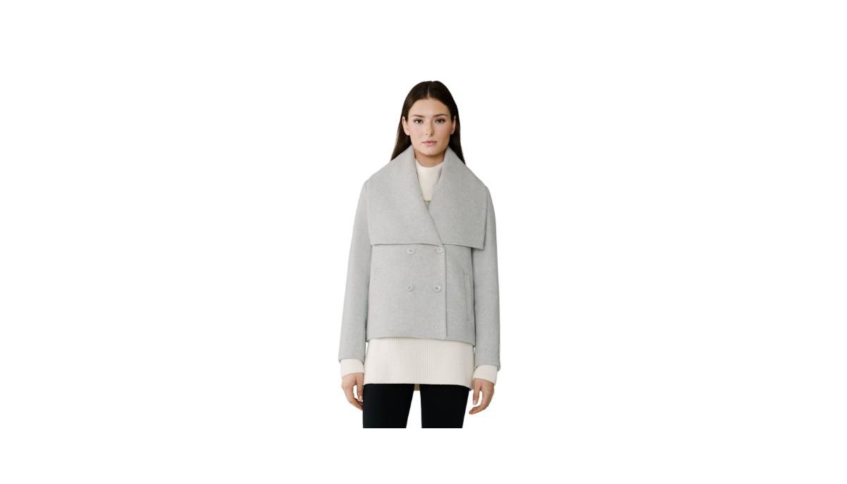 Soia & Kyo Women's Tala Double Breasted Wool Coat