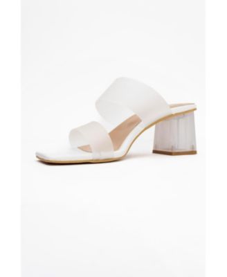 Elara Transparent Strap Sandal (Women)