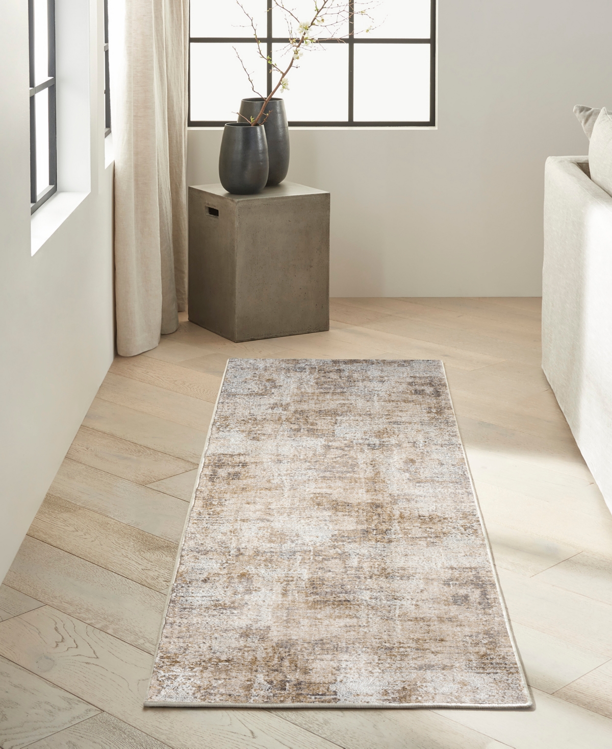 Calvin Klein CK078 Summit SUM06 2'2"x10' Runner Area Rug