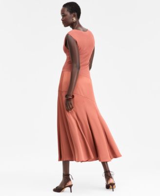 Women's Mixed-Media Sweater Dress, Macy's Exclusive 