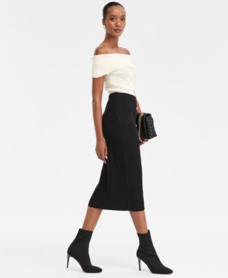 Women's Button Sweater Skirt, Macy's Exclusive 