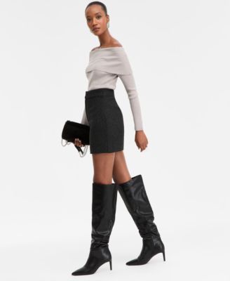 Women's Embellished Mini Skirt, Macy's Exclusive