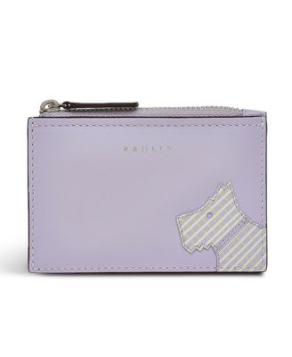 Face To Face Check Zip Top Coin Purse