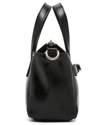 Cathc Crinkle Zipper Satchel Bag